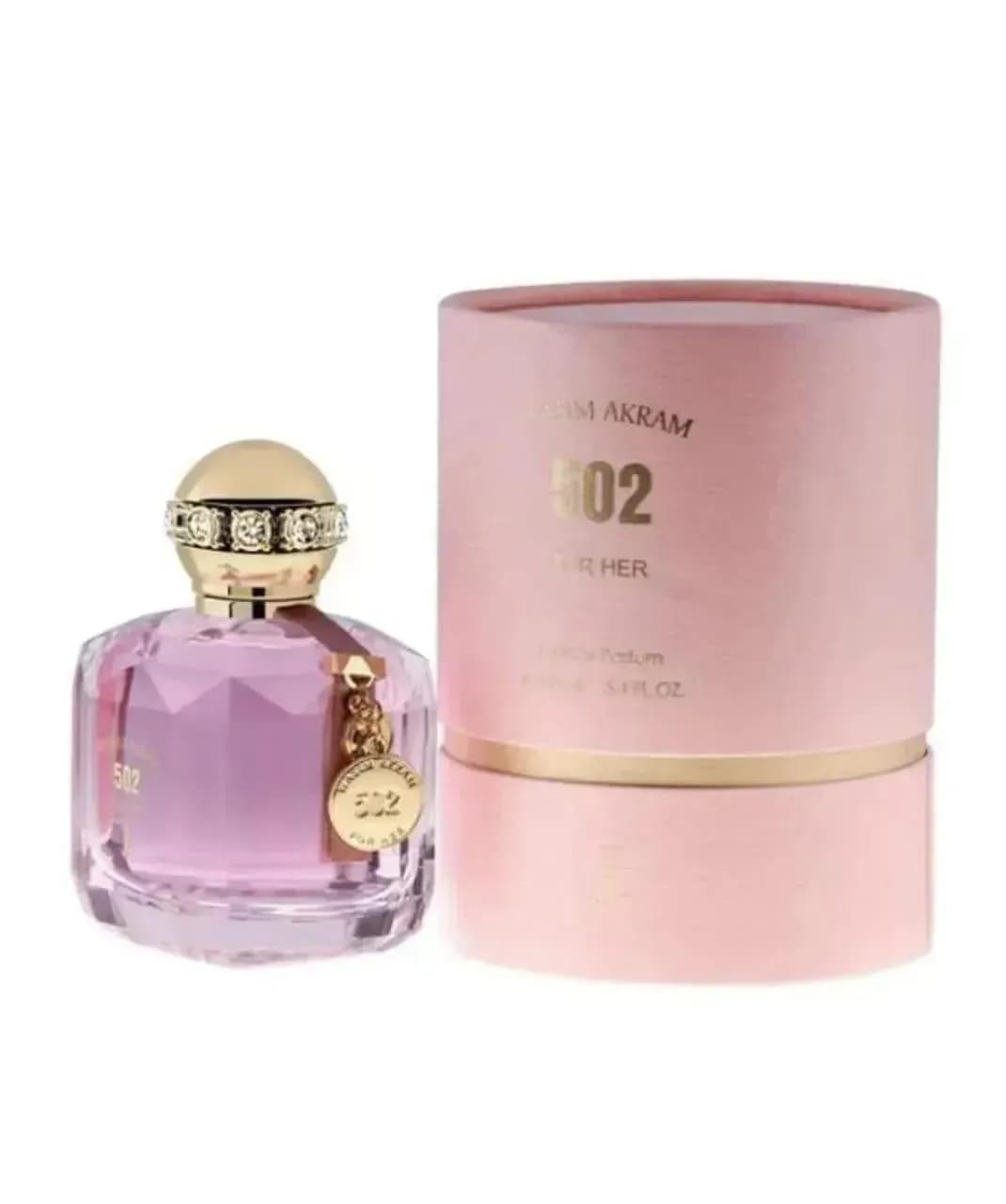 Wasim Akram 502 Floral Perfume for Women 100Ml Pink