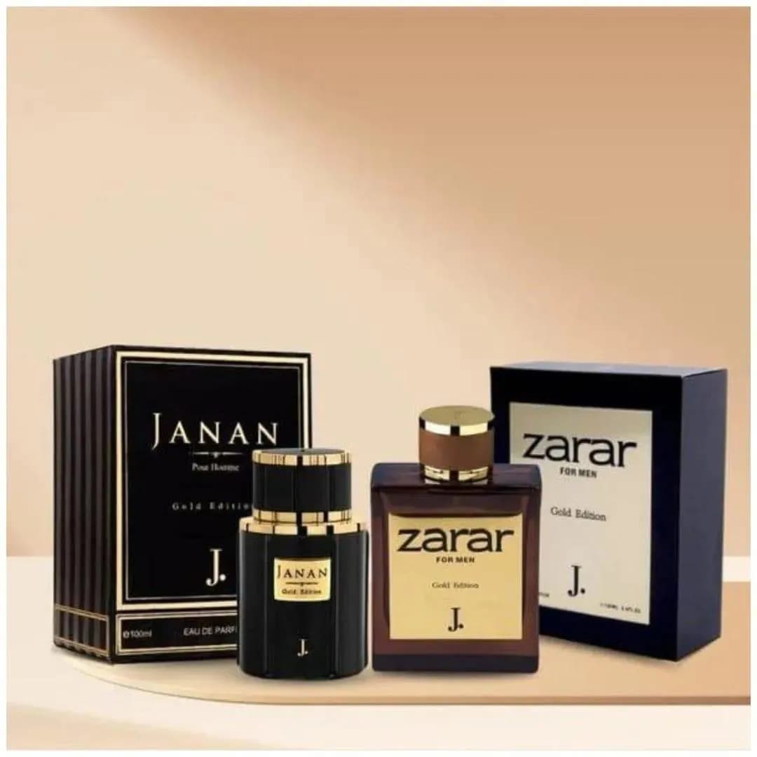 Men's Citrus Perfume Set Long Lasting Mood Enhancing Black