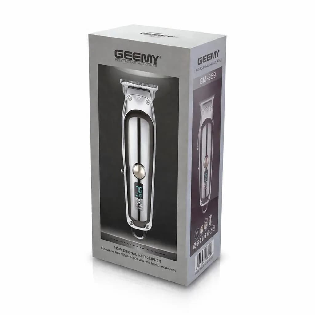 GEEMY Professional Hair Trimmer with Stainless Blade & Rechargeable Battery
