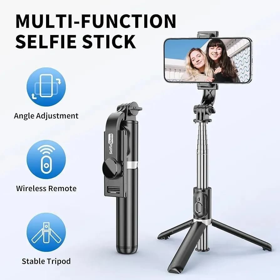 3-in-1 Wireless Selfie Stick Tripod with Remote R1