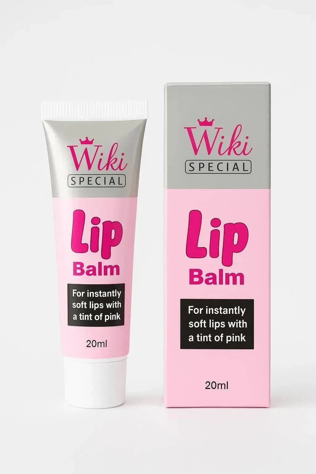 Wiki Special Pink Lip Balm 20ml Flavored Cream