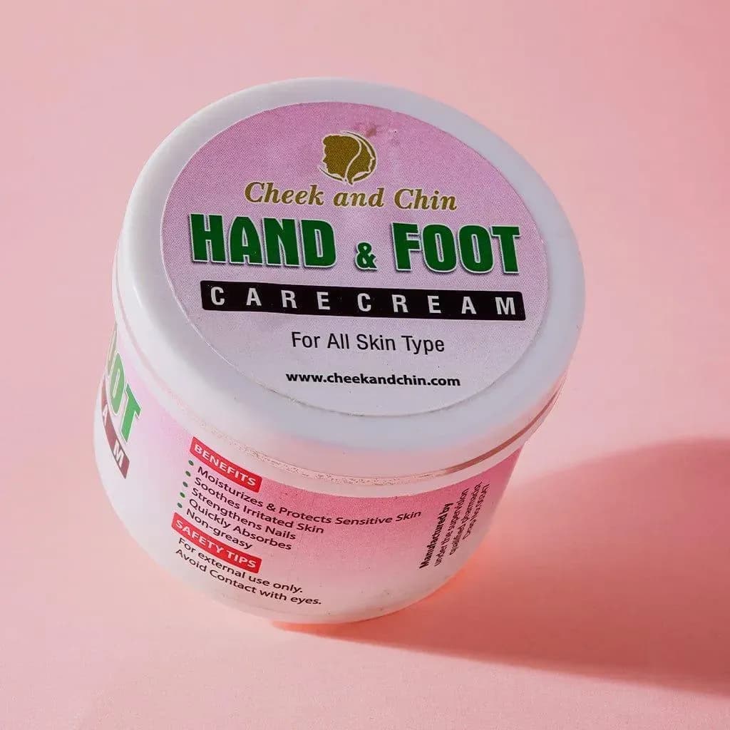 Cheek and Chin Hand & Foot Care Cream Whitening Brightening All Skin Types