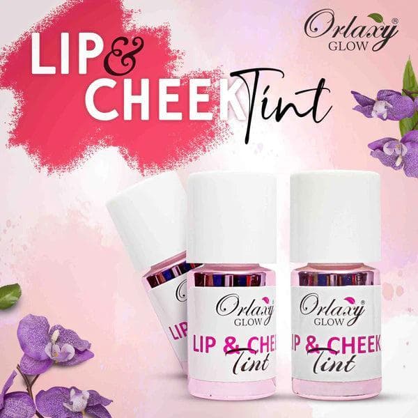 Orlaxy Glow Lip & Cheek Tint Pinkish Long Lasting