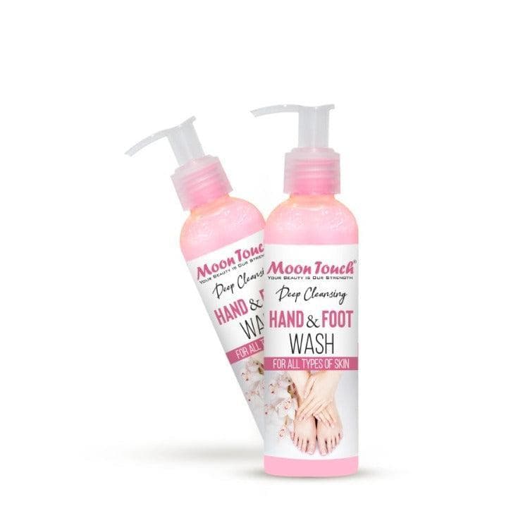 Moon Touch Deep Cleansing Hand & Foot Wash Pink Bottle