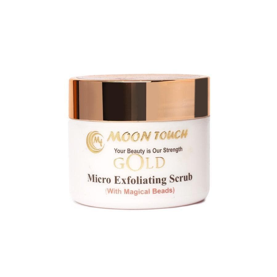 Moon Touch Gold Micro Exfoliating Scrub for All Skin Types