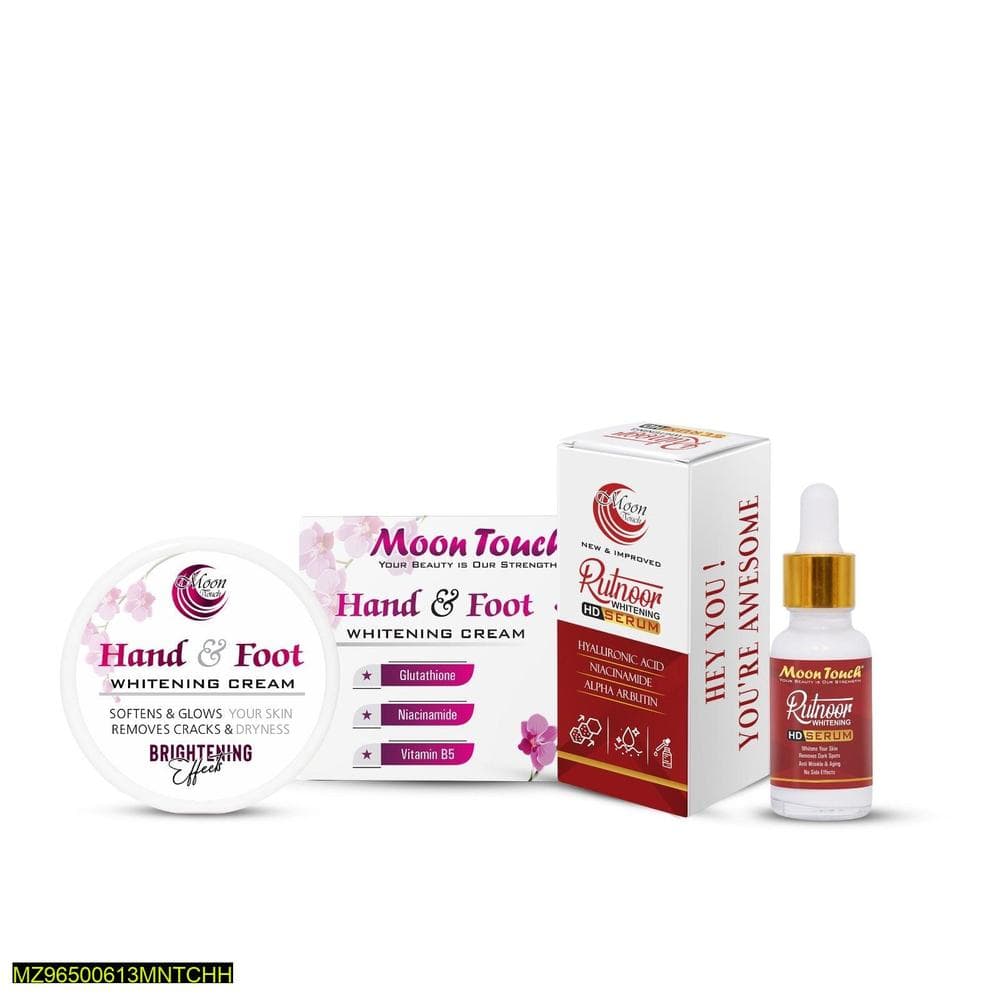 Whitening Hand & Foot Cream + Rutnoor Serum Duo 50ml