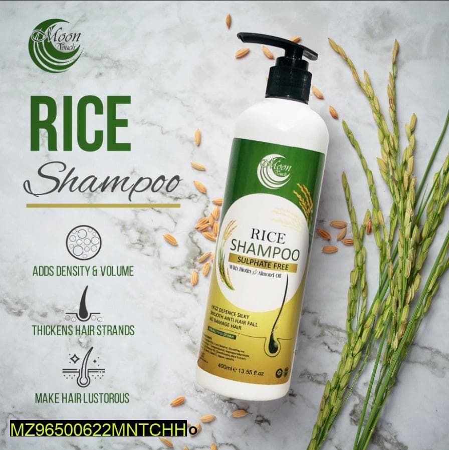 Sulphate Free Rice Shampoo 400ml All Hair Types