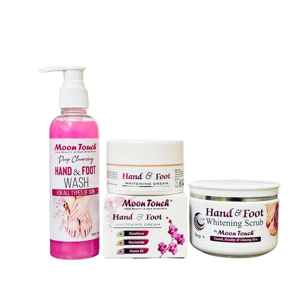 Hand & Foot Care Set 3-Piece Glutathione Whitening