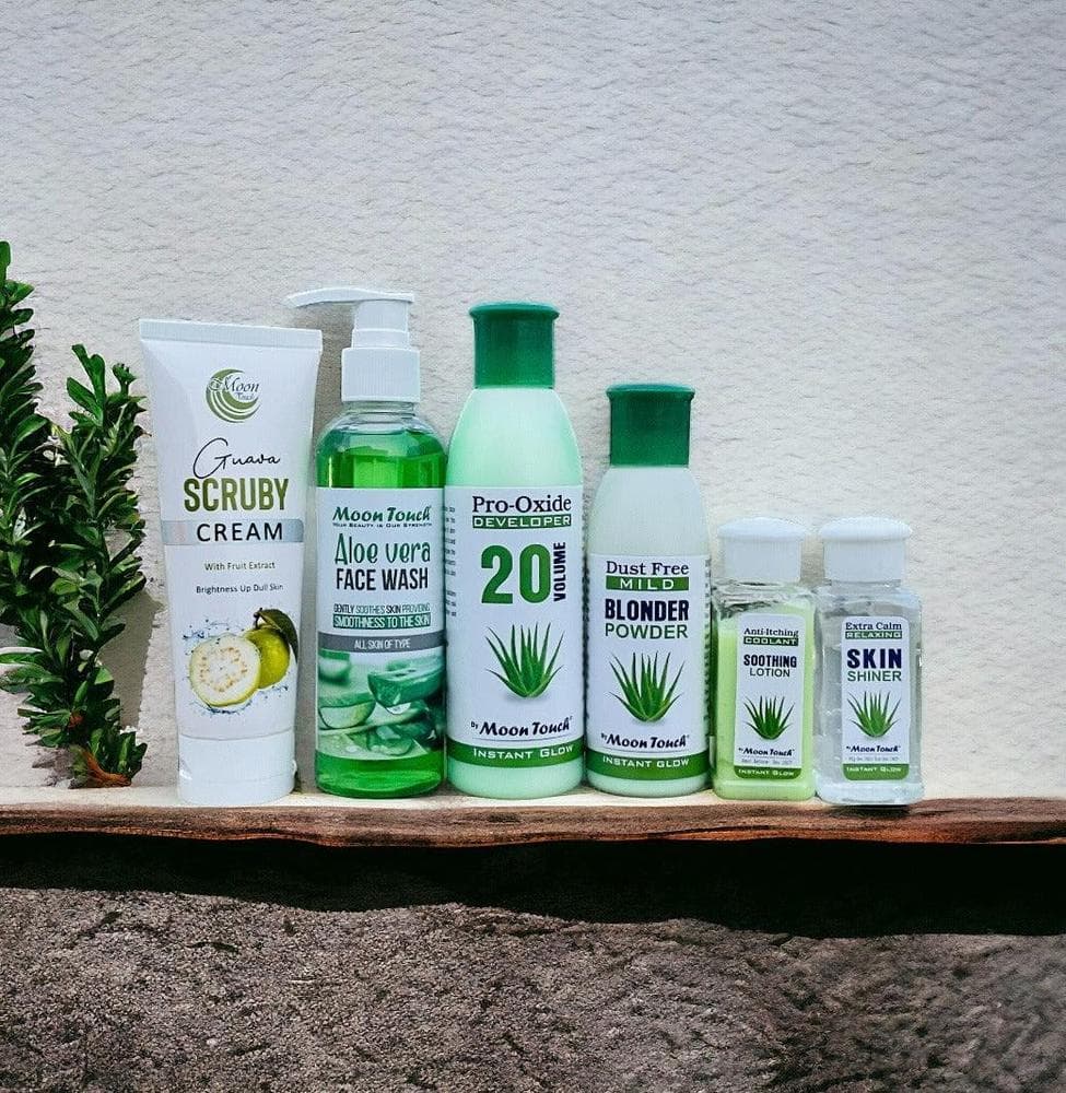 Moon Touch Aloe Vera Skin Care Set for All Skin Types