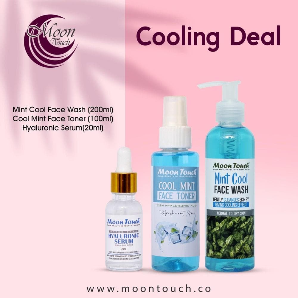 Premium Cooling Skincare Set for Hot Weather Pakistan