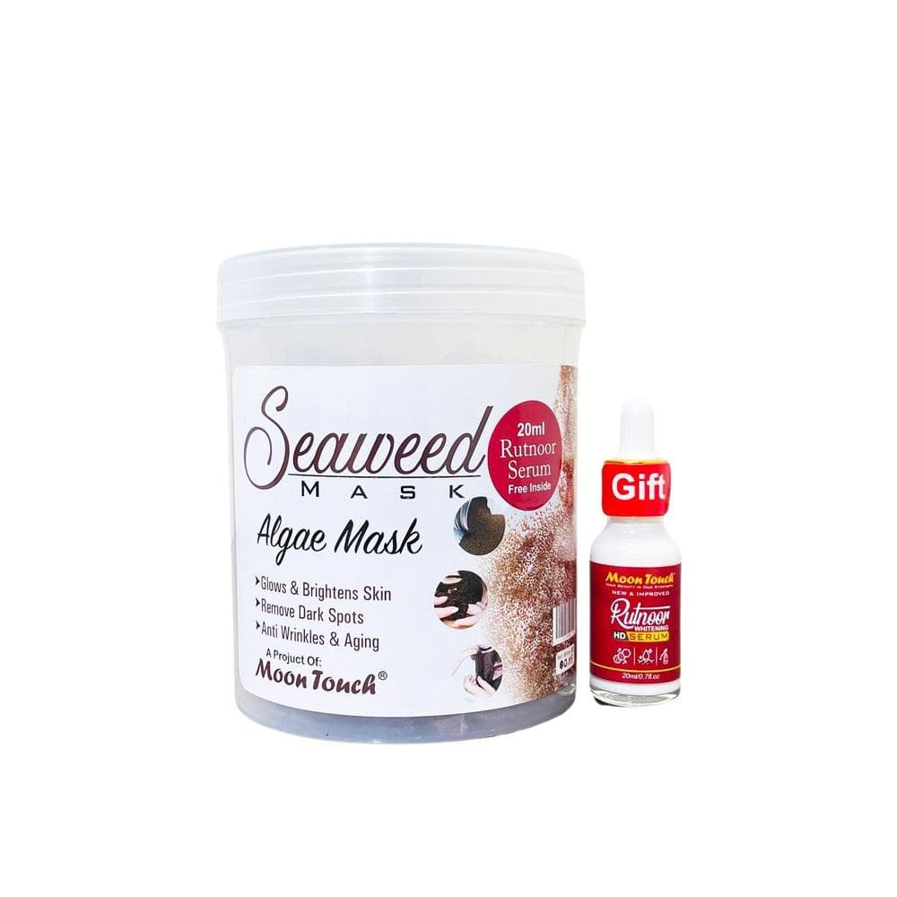 Seaweed Algae Mask 500g + Rutnoor Serum for All Skin Types
