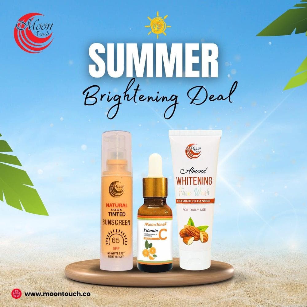 Summer Brightening Skincare Set for All Skin Types