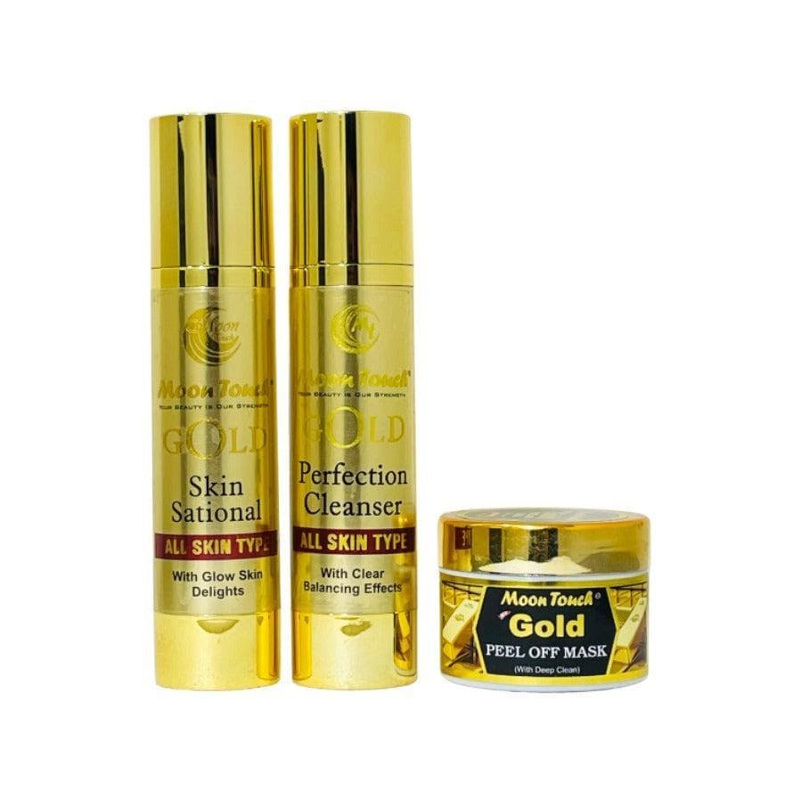 Moon Touch-Gold Premium Skincare Set for All Skin Types