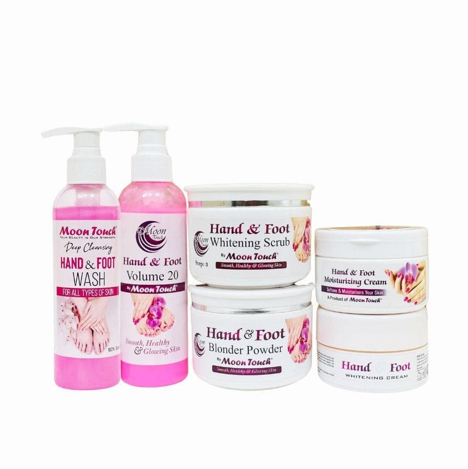 Hand & Foot Cream & Scrub Set for All Skin Types