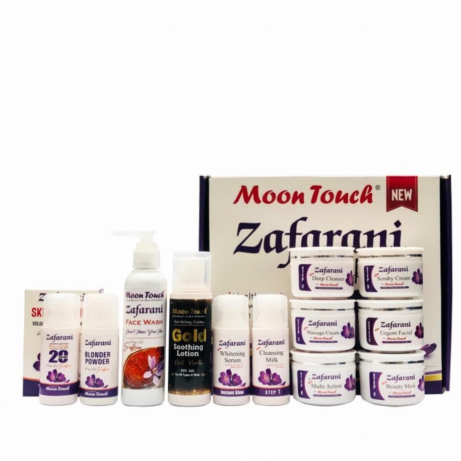 Zafarani Skin Care Set + Free Soap for All Skin Types