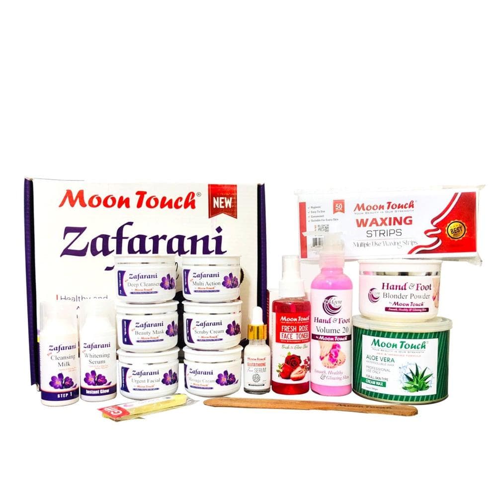 Zafarani 14-Piece Skin Care Set for All Skin Types