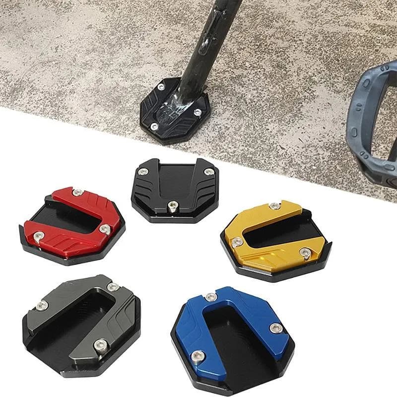 Universal Anti-Skid Kickstand for Motorcycles ABS Plastic