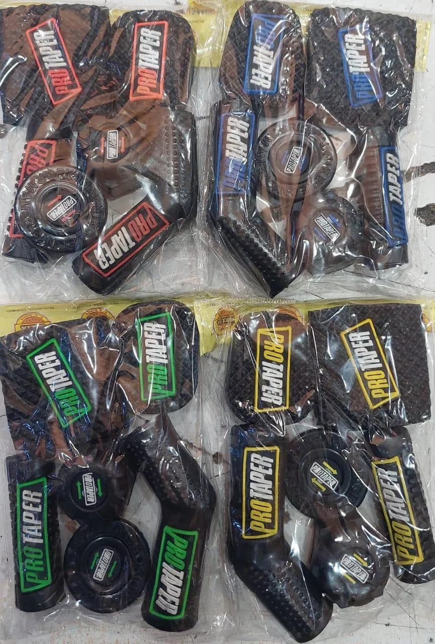 70cc Motorcycle Rubber Kit Black 6-Piece Set