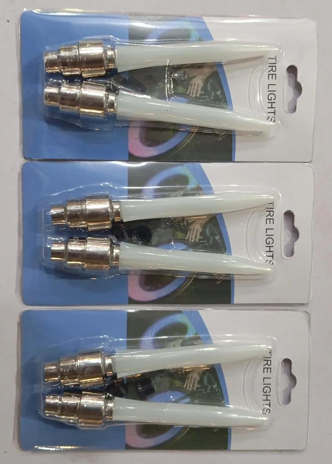 Motion Activated Multi Color Bike Lights Pack of 4