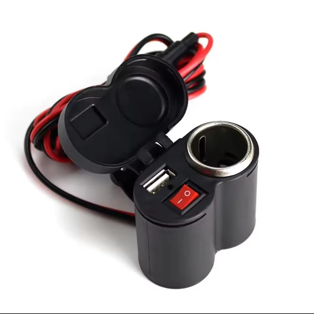 Waterproof 12V USB Charger for Motorcycles
