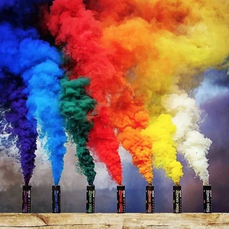 Multicolor Smoke Bombs for Weddings & Parties in Pakistan