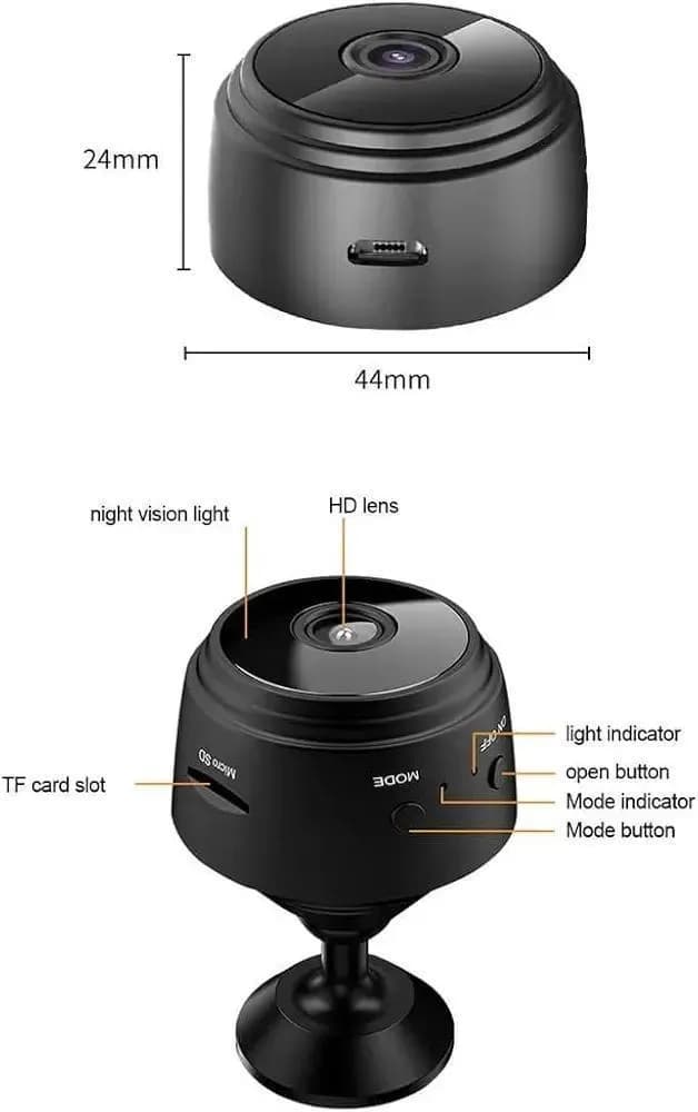 Mini Wireless WiFi Camera for Smartphones