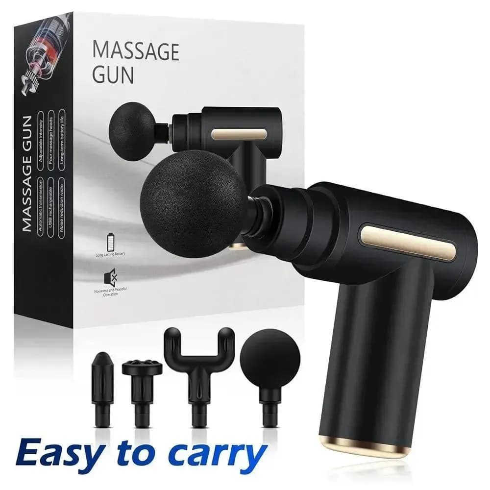 Mini Massager Gun Quiet Rechargeable Travel-Friendly