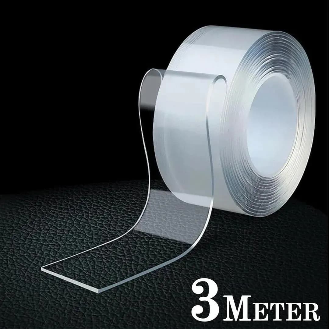 3 Meter Double Tape ABS White Decor