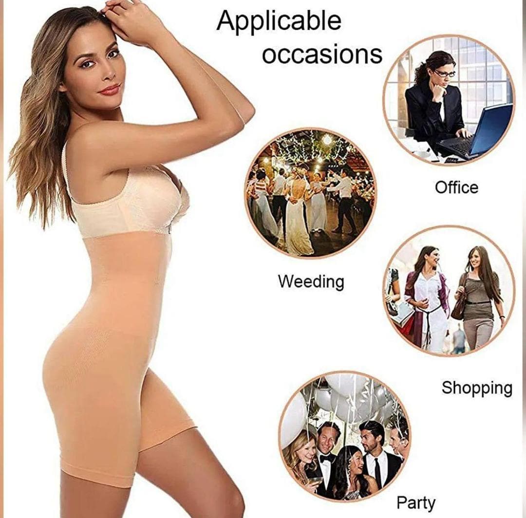 Golden Spandex Waist Shaper for Pakistani Women