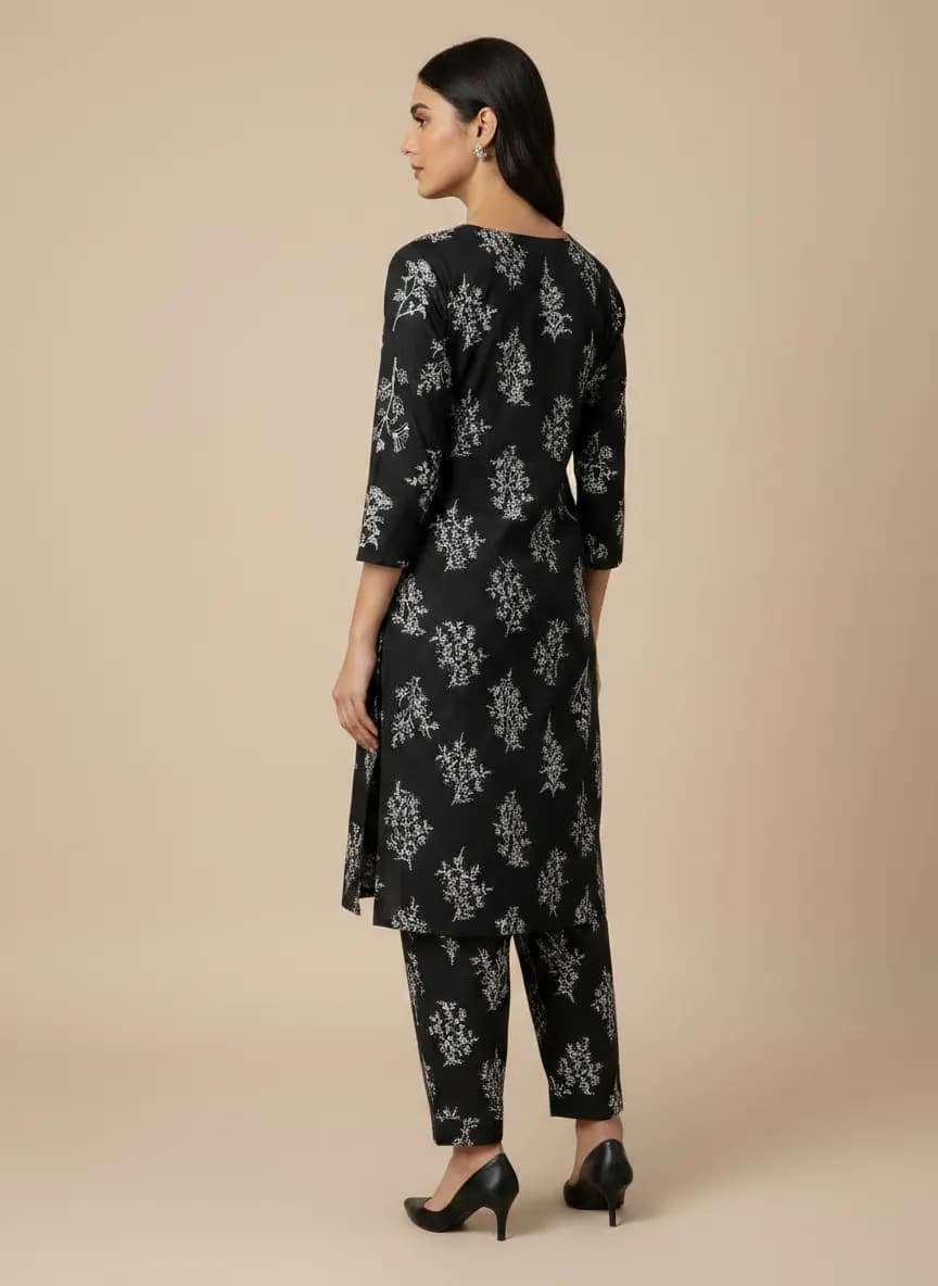 Stylish 2 Pcs Women's Unstitched Printed Suit