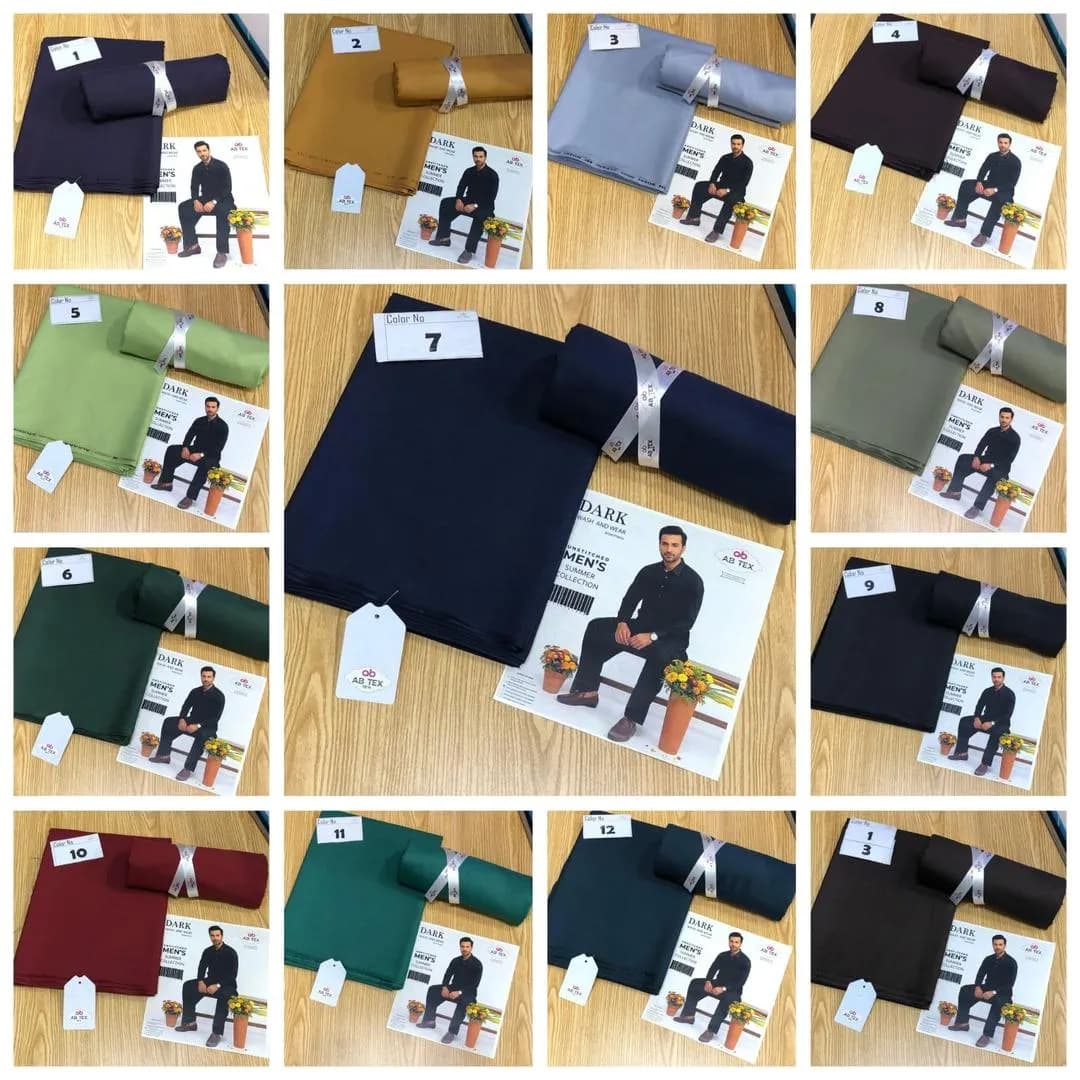 Black Cotton Suit for Men Summer Premium Collection