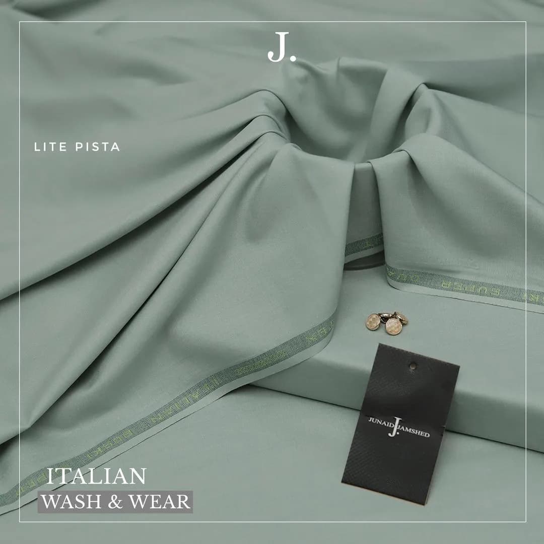 Men's Wash & Wear Plain Suit Turquoise Summer