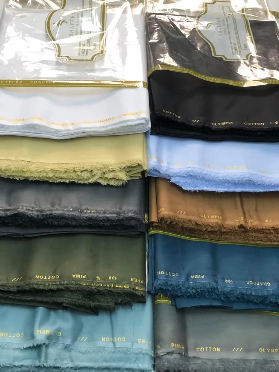 Summer Wash & Wear Green Suit Fabric for Women