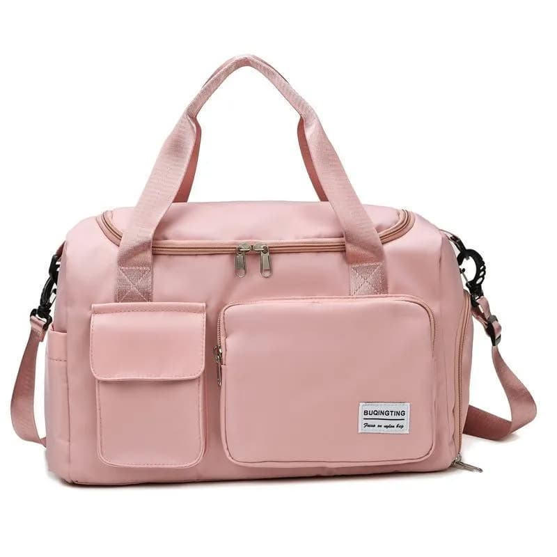 Purple Duffle Bag for Travel Gym Yoga Daily Commute