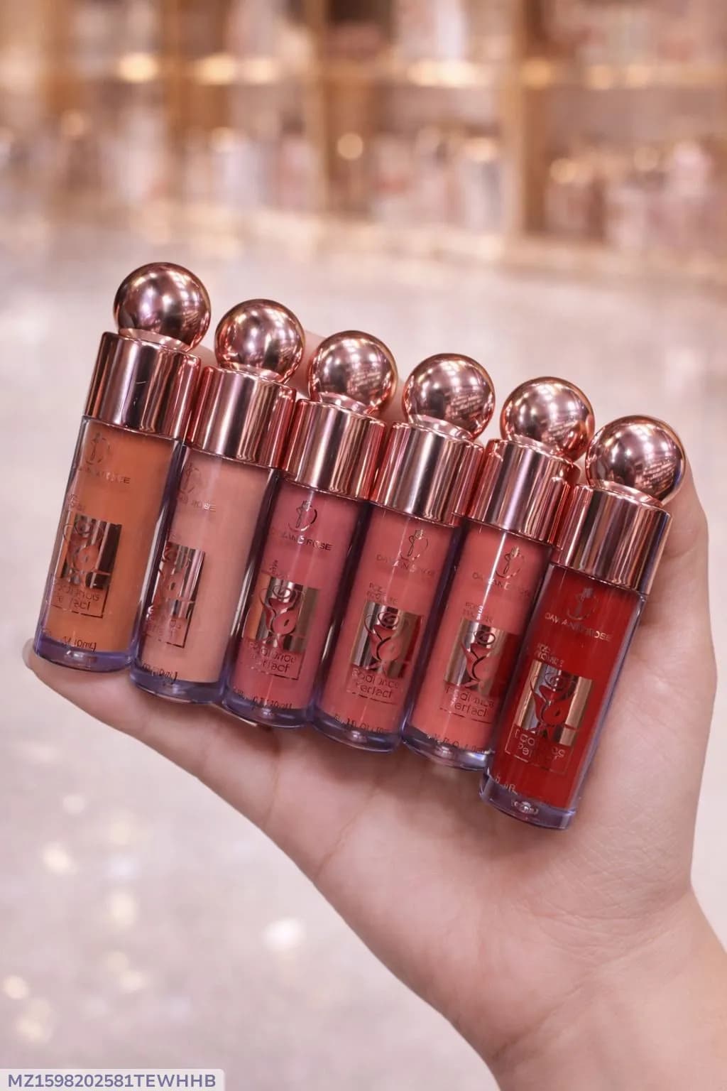 Multicolor Matte Lip Gloss Set of 6