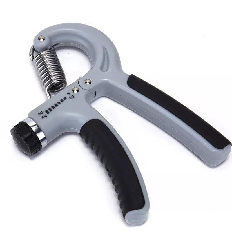 Adjustable Resistance Hand Gripper 5-60kg Black ABS