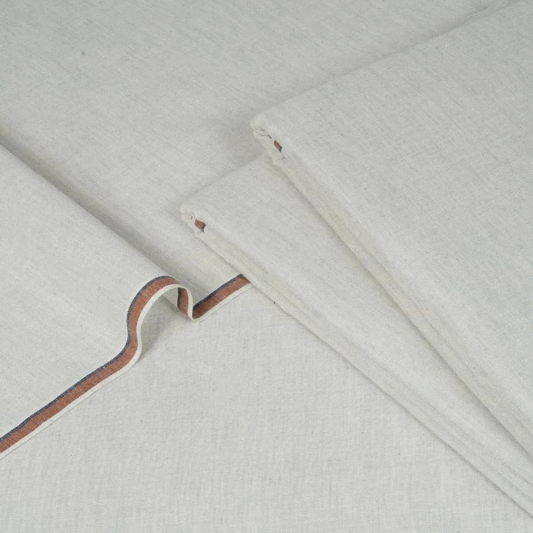 White Linen Fabric for Home Decor & Textile