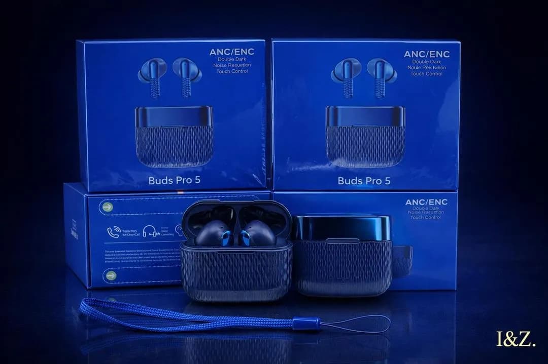 Galaxy Buds Pro 5 Bluetooth Earbuds with Adaptive EQ