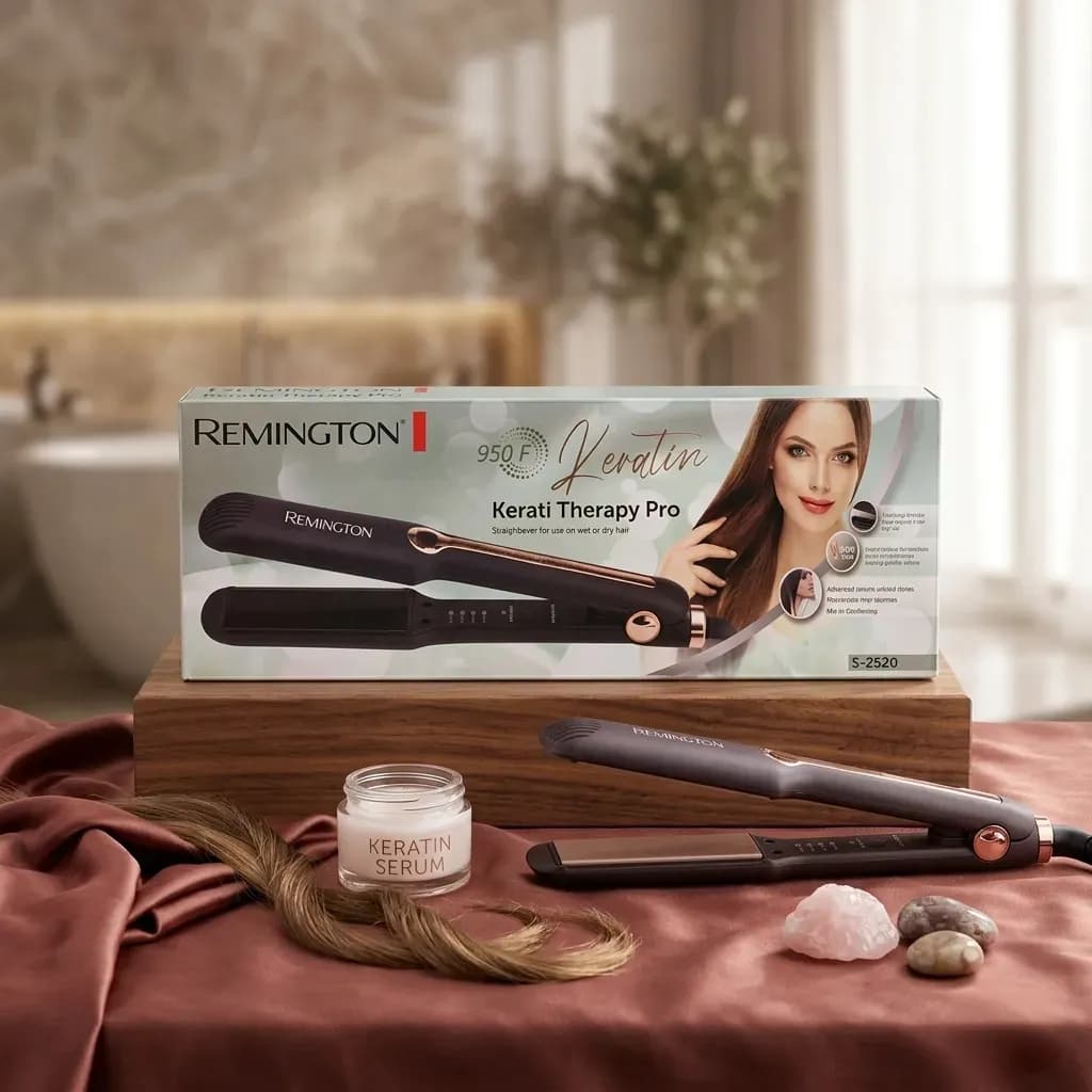 Remington Kerani Therapy Hair Straightener Portable ABS