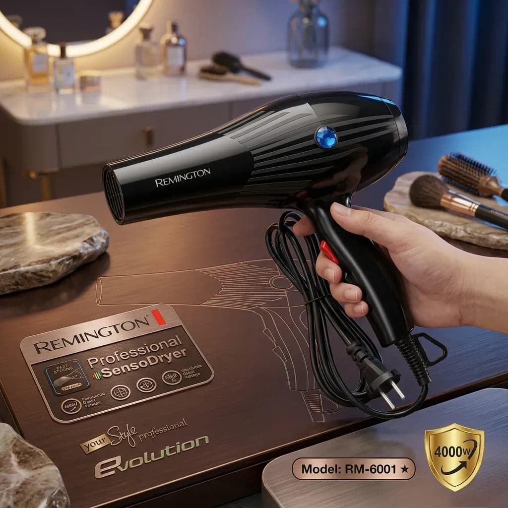 Remington Professional Hair Dryer 6001 ABS Portable