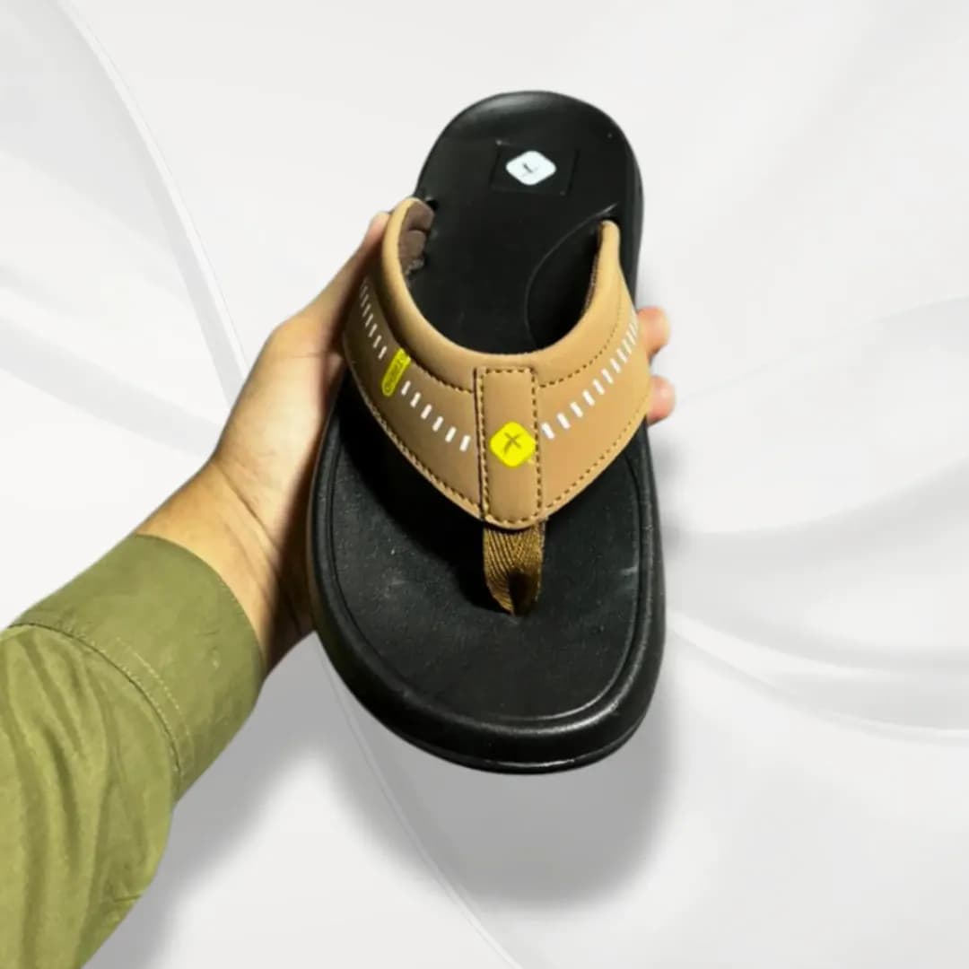 Black Slide Slippers for Hot Pakistani Summer Comfort