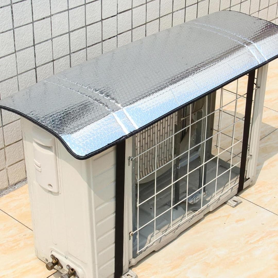 Premium Silver AC Cover Waterproof Dustproof Windproof