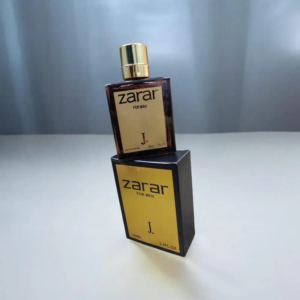 Zarar For Men Citronella Perfume 100ml Golden Bottle