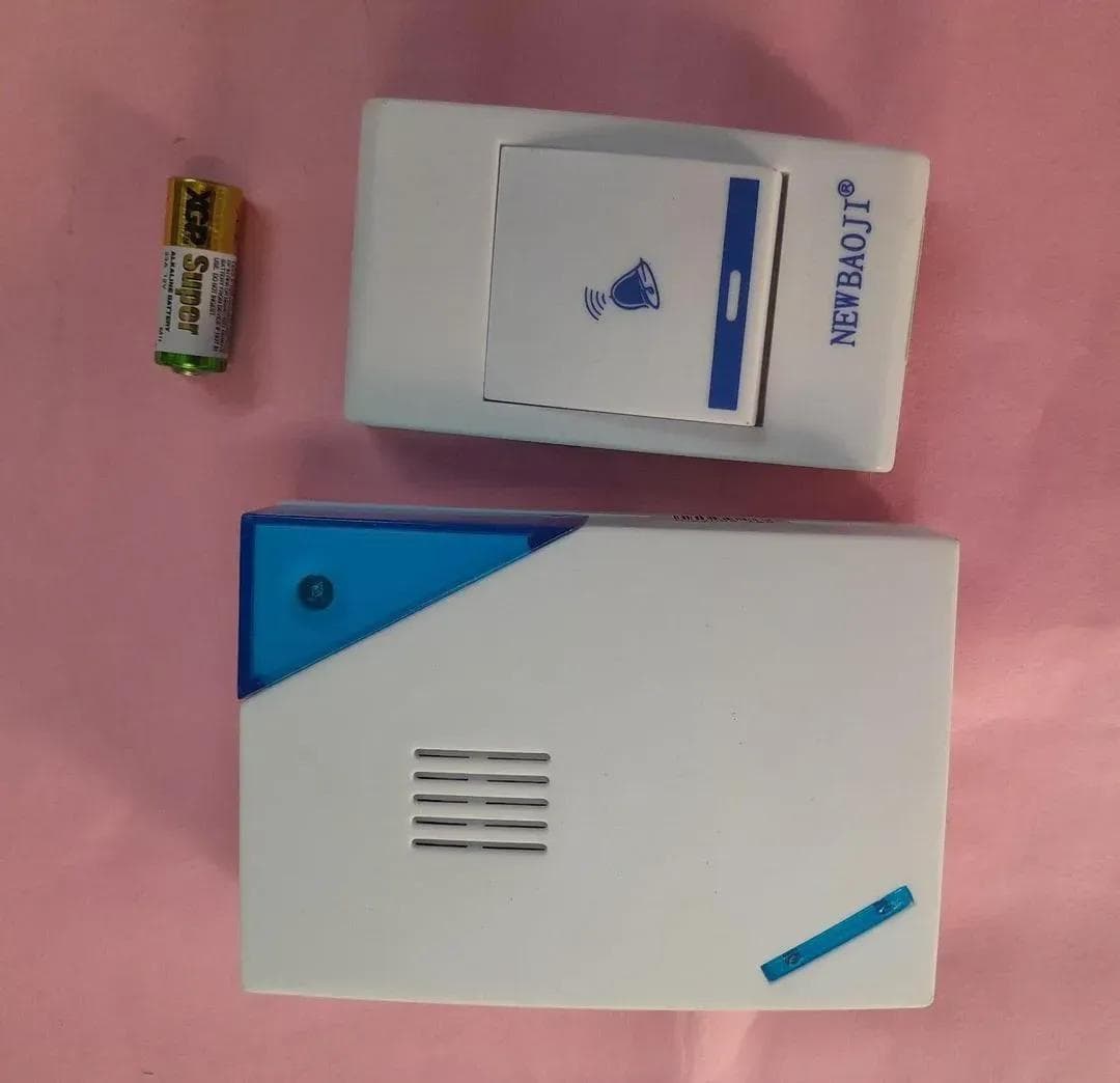 Intelligent Wireless Doorbell Remote Control White Blue