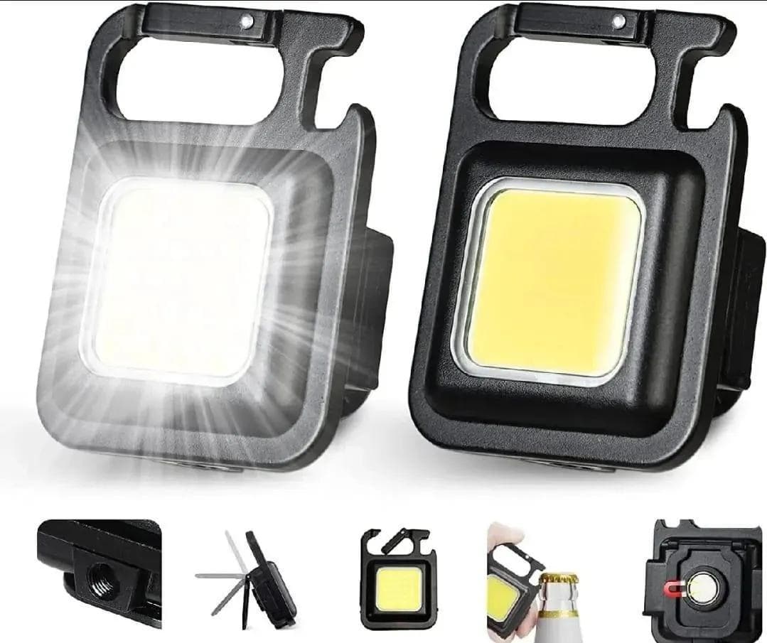 Multi-functional LED Keychain Light with Bottle Opener