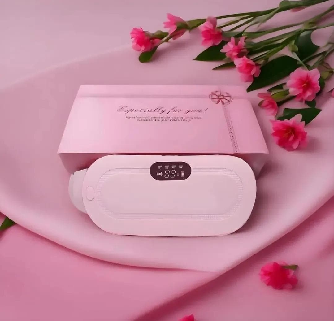 Electric Period Cramp Heating Belt Pink Large