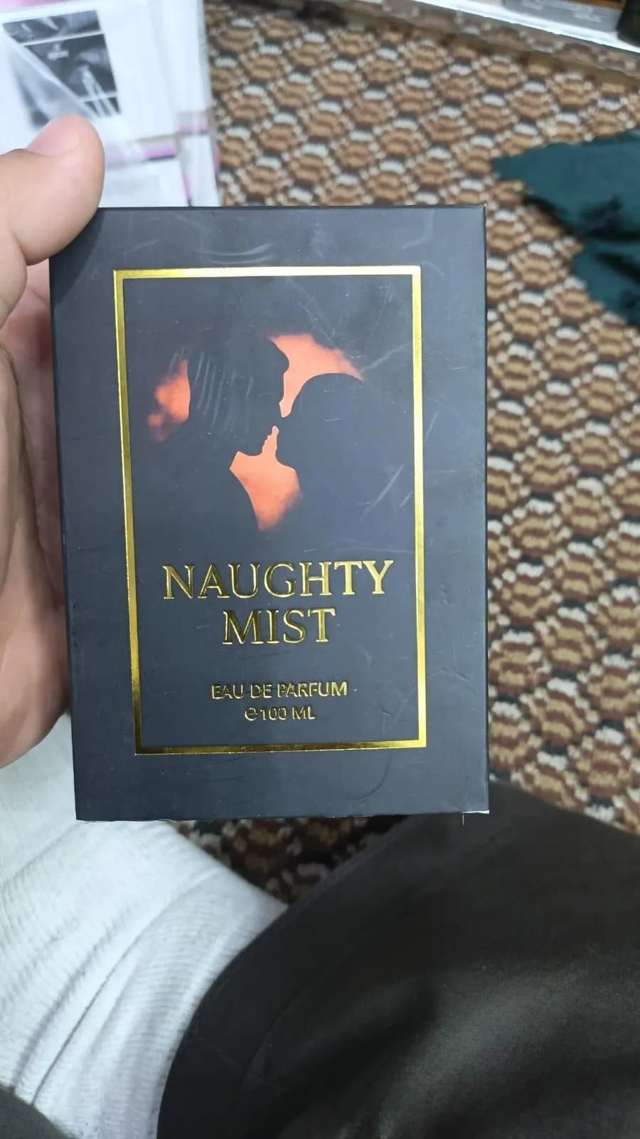 Naughty Mist Eau de Parfum 150ml Black Bottle