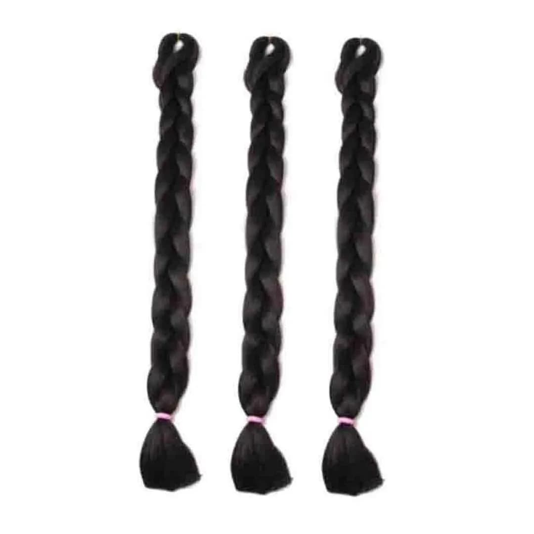 24 Inch Braided Hair Dye for Women