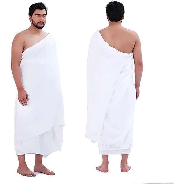 Premium Cotton Bathroom Towels White 2-Piece Set