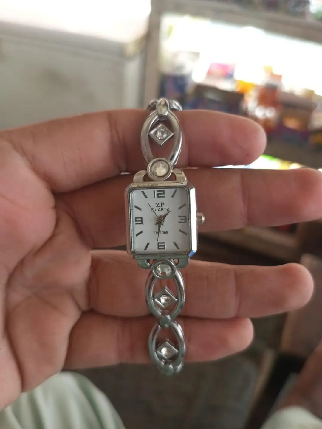 Vintage Silver Women's ZP Quartz Bracelet Watch